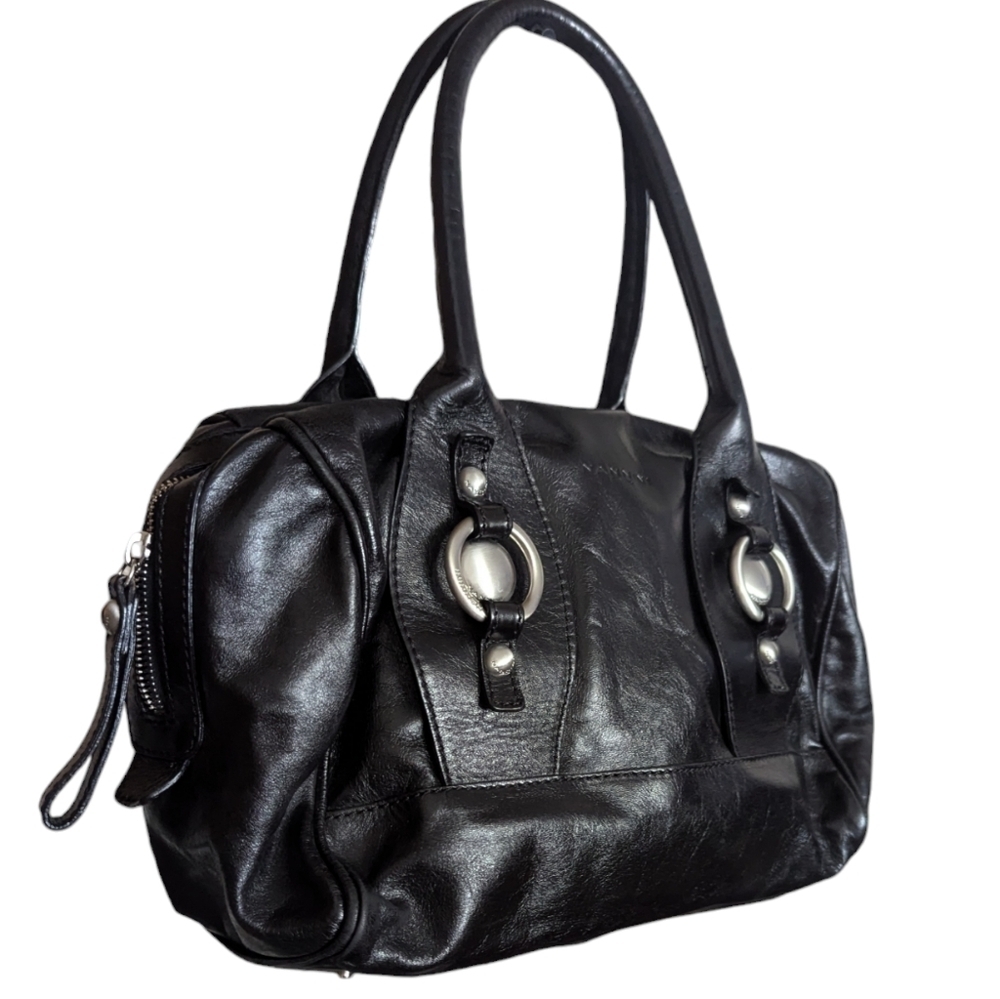 NANNINI LEATHER SHOULDER BAG